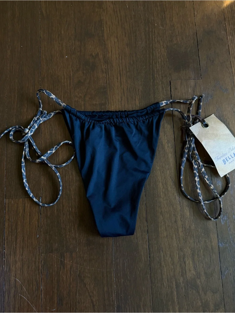 Frankie's Bikinis Black Bella Bikini Bottom